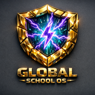 Global School OS lightning shield